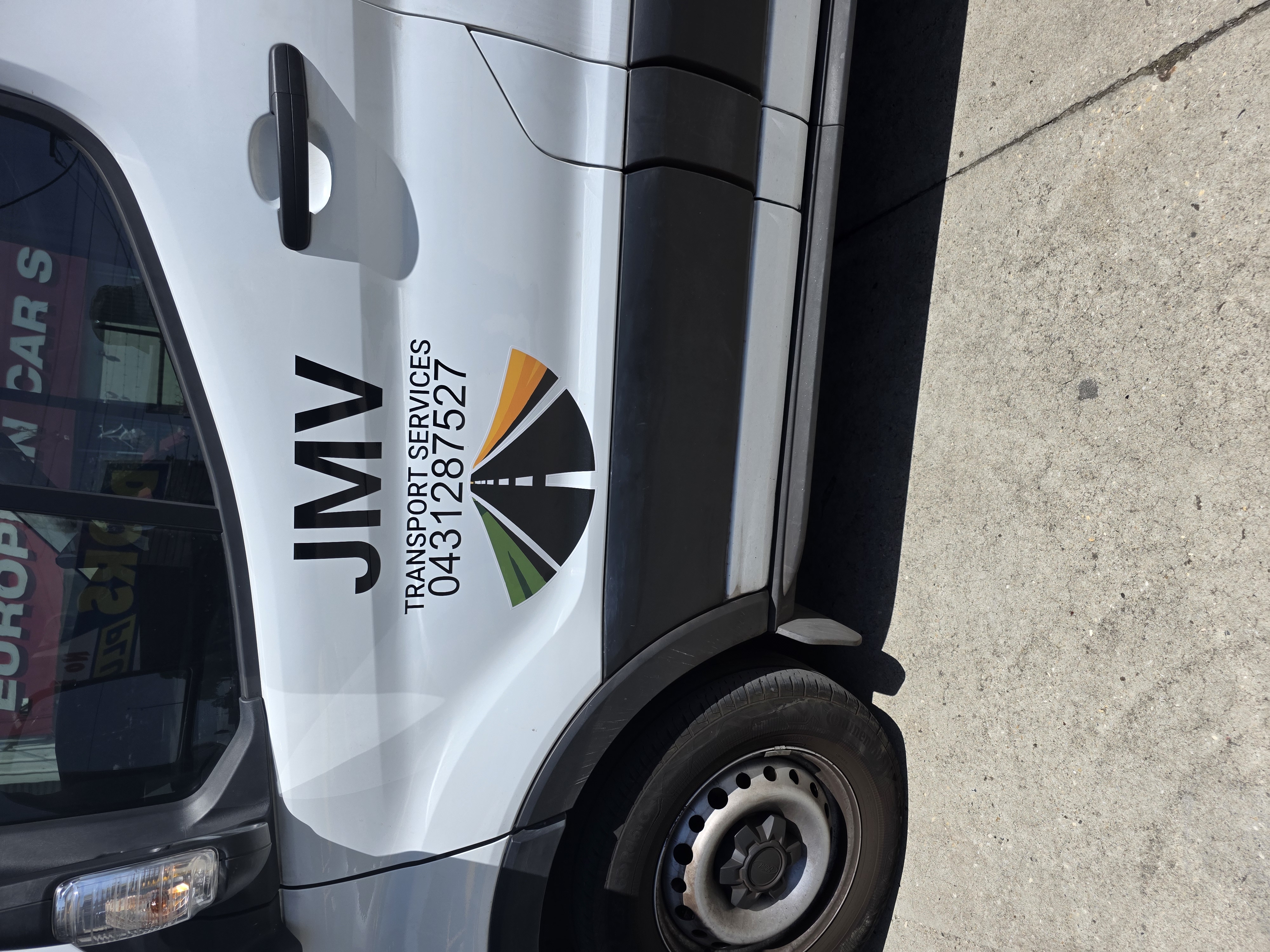 JMV Transport Services Van